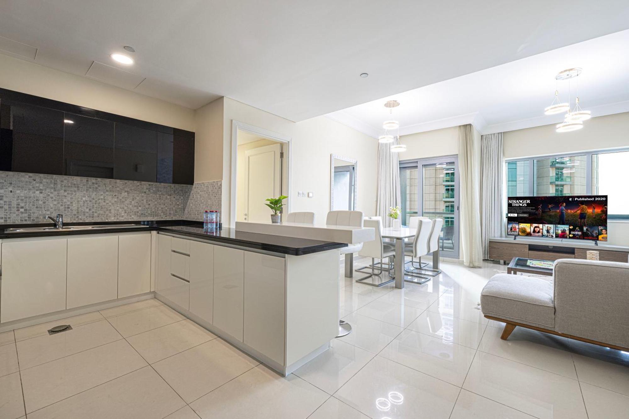 2 Minute Walk To Mall - 3 Bedroom Burj Khalifa View With Pool And Appartamento *